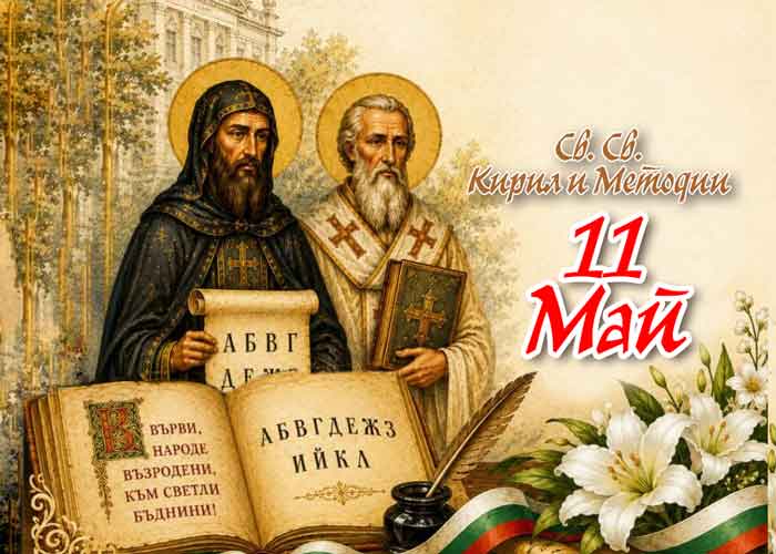 Св. Св. Кирил и Методий 11 май